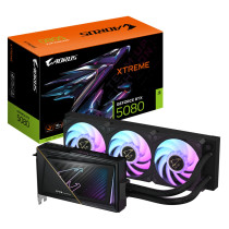 Gigabyte AORUS XTREME WATERFORCE GeForce RTX 5080 - 16GB GDDR7, 2805MHz, Black, AIO Liquid — Buy in Cyprus with Fast Delivery