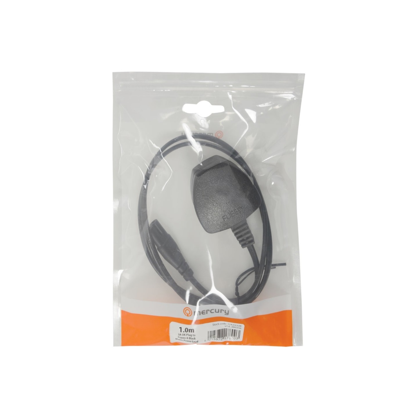 Mercury Power Cable - 114.033UK - Fig8 1.0m Bag — Buy in Cyprus with Fast Delivery