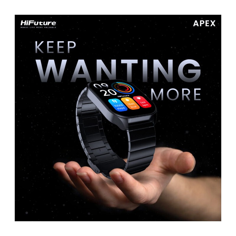 Buy HiFuture APEX SmartWatch - Black in Cyprus, Nicosia, Limassol, Larnaka, Pafos