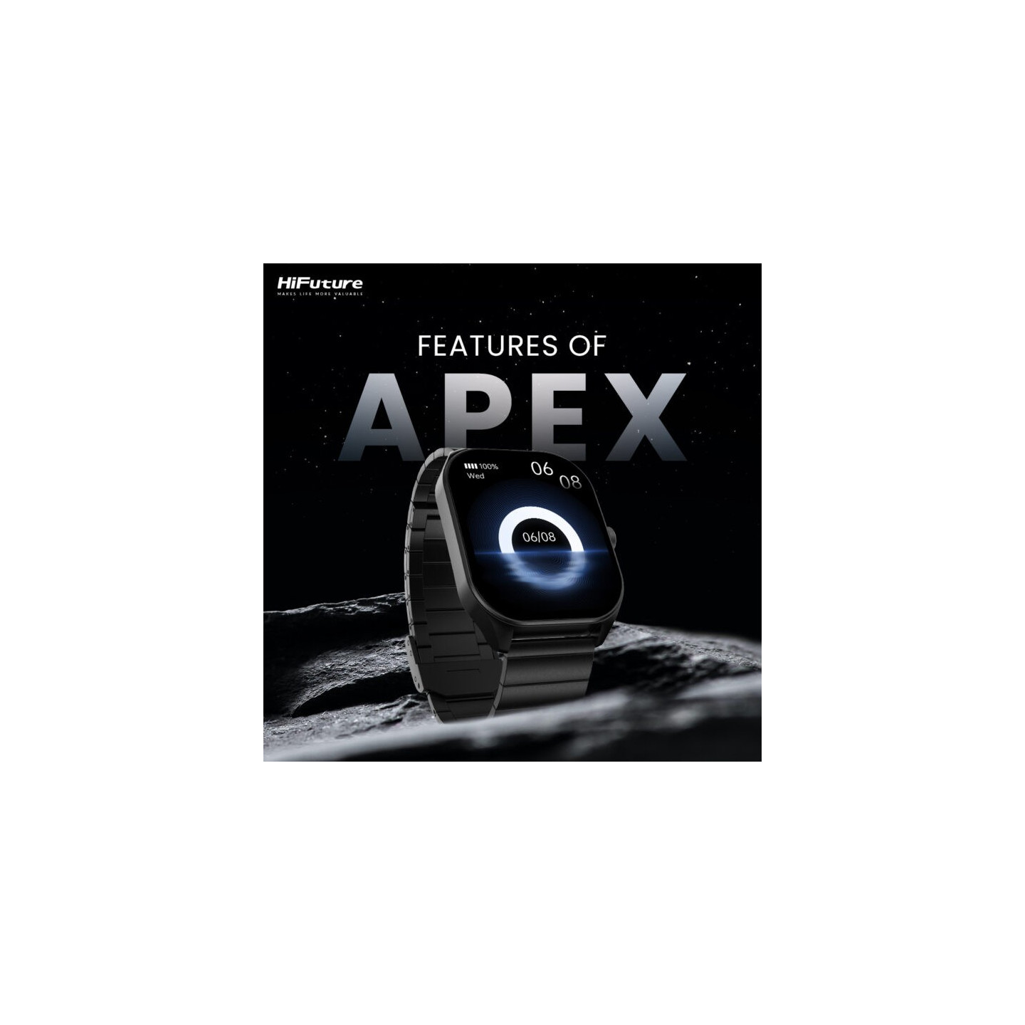 HiFuture APEX SmartWatch - Black — Buy in Cyprus with Fast Delivery