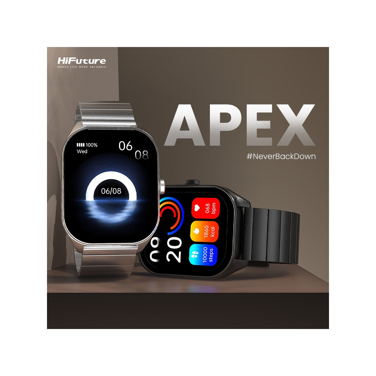 HiFuture APEX SmartWatch - Black — Buy in Cyprus with Fast Delivery