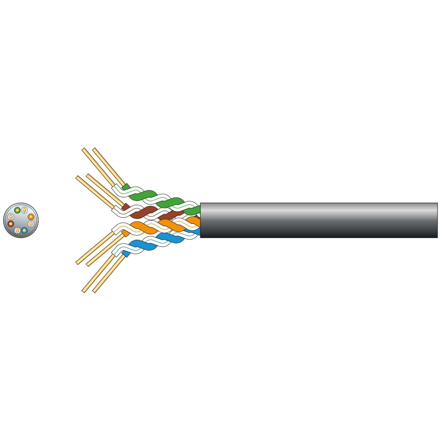 Mercury CAT5e Outdoor Cable - 808.023UK - CCA UTP 305m — Buy in Cyprus with Fast Delivery