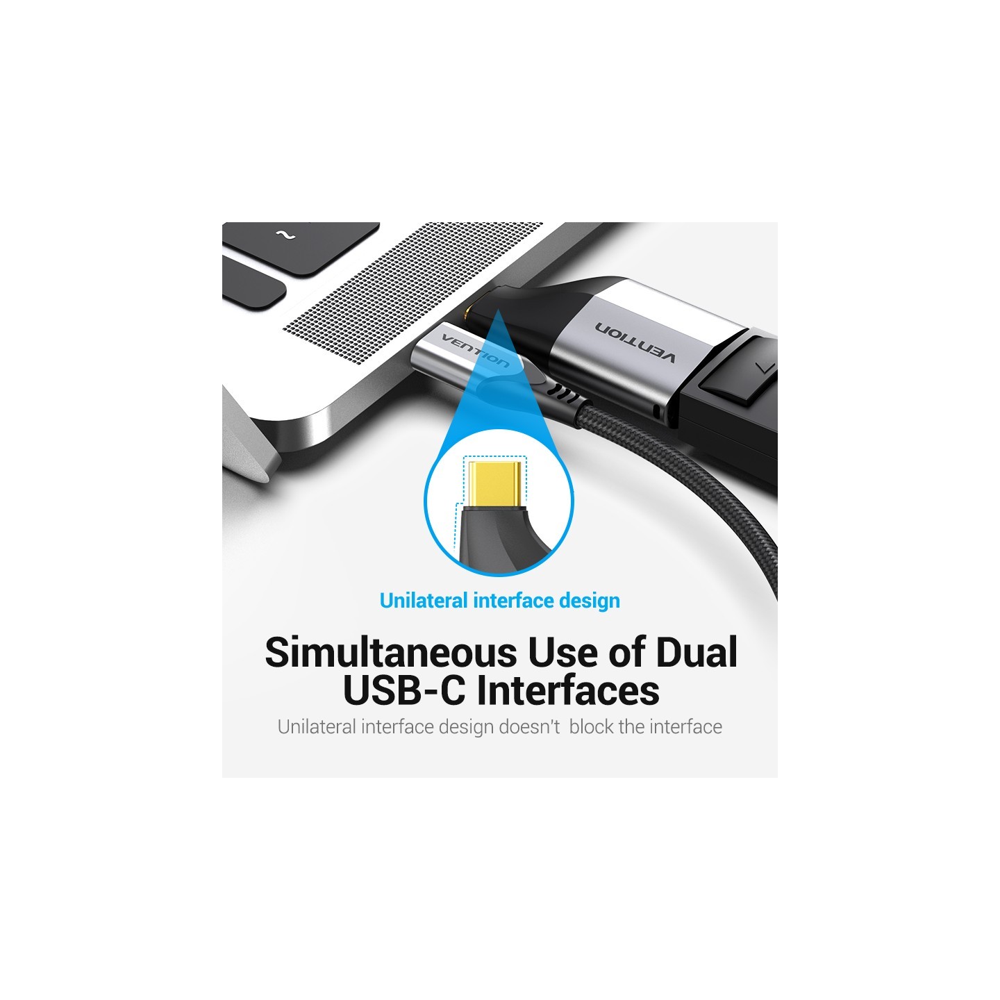 Vention Converter USB-C to DP Adapter - TCCH0 - 4K60Hz Metal — Buy in Cyprus with Fast Delivery