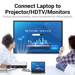 Buy Vention Converter USB-C to DP Adapter - TCCH0 - 4K60Hz Metal in Cyprus, Nicosia, Limassol, Larnaka, Pafos