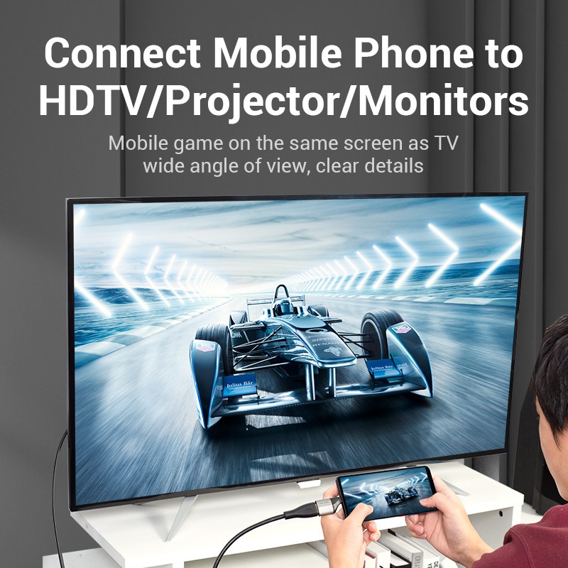 Buy Vention Converter USB-C to DP Adapter - TCCH0 - 4K60Hz Metal in Cyprus, Nicosia, Limassol, Larnaka, Pafos