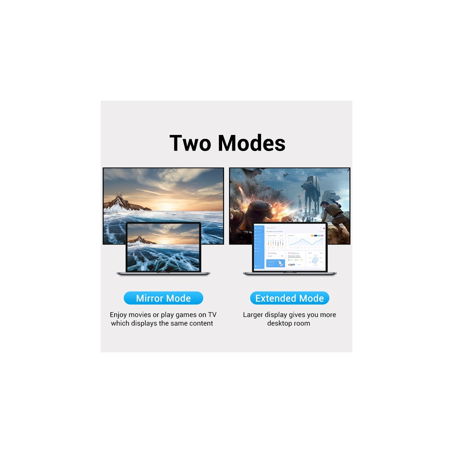 Vention Converter USB-C to DP Adapter - TCCH0 - 4K60Hz Metal — Buy in Cyprus with Fast Delivery