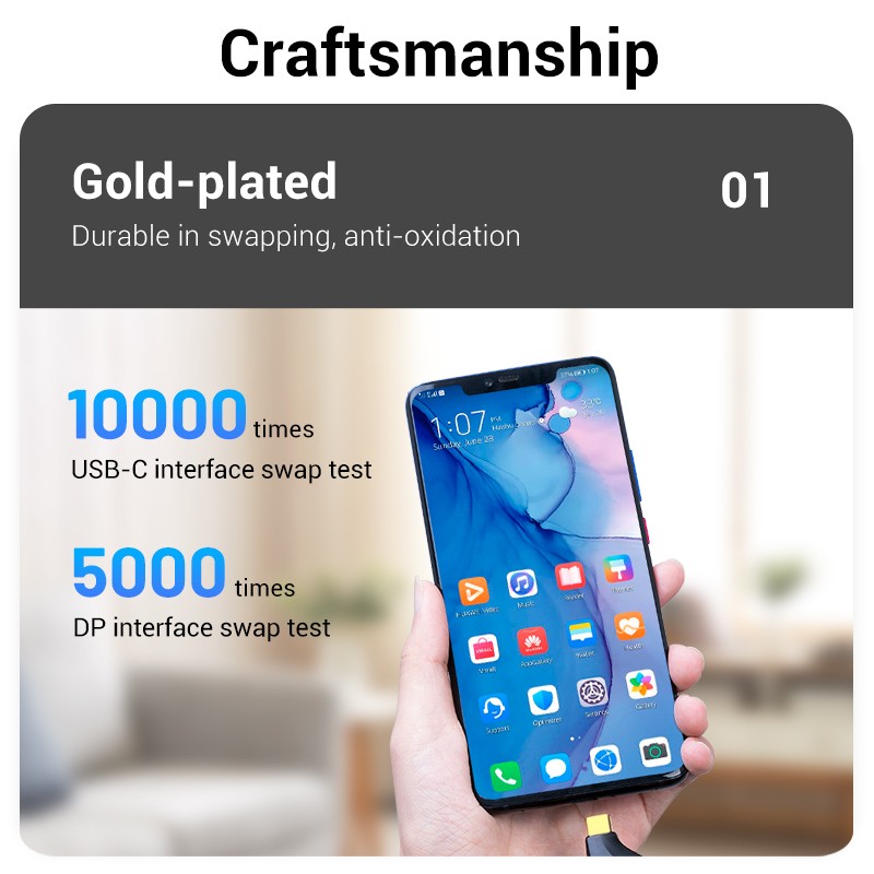 Buy Vention Converter USB-C to DP Adapter - TCCH0 - 4K60Hz Metal in Cyprus, Nicosia, Limassol, Larnaka, Pafos
