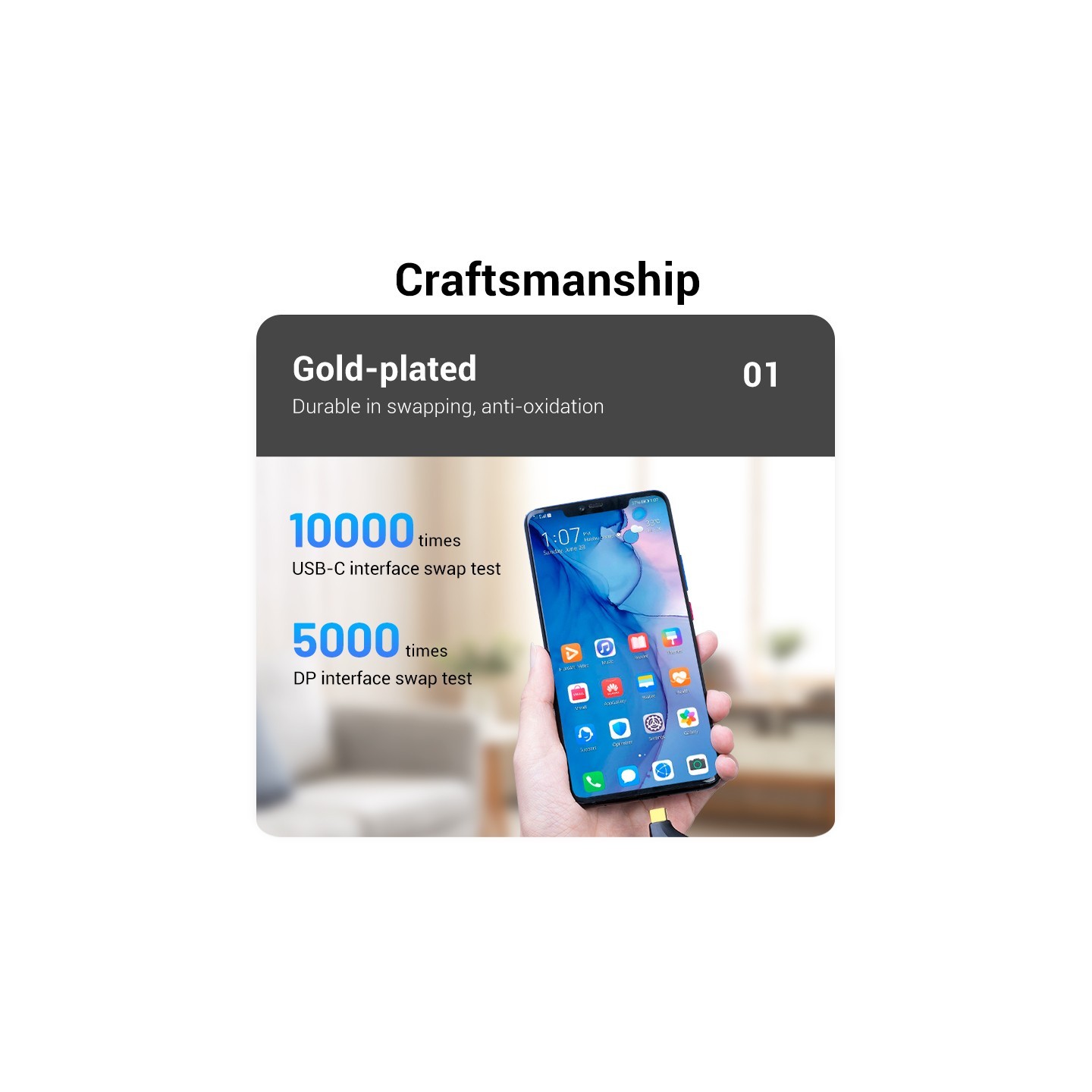 Vention Converter USB-C to DP Adapter - TCCH0 - 4K60Hz Metal — Buy in Cyprus with Fast Delivery