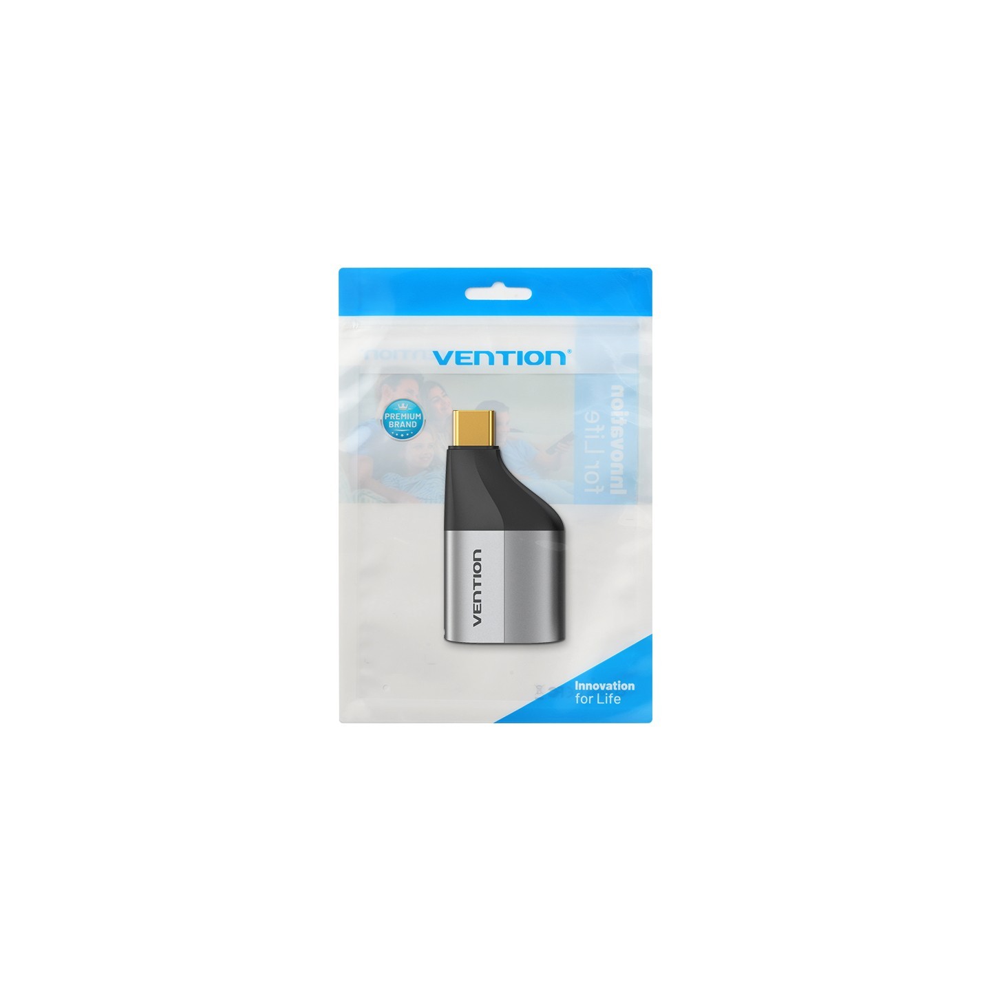 Vention Converter USB-C to DP Adapter - TCCH0 - 4K60Hz Metal — Buy in Cyprus with Fast Delivery