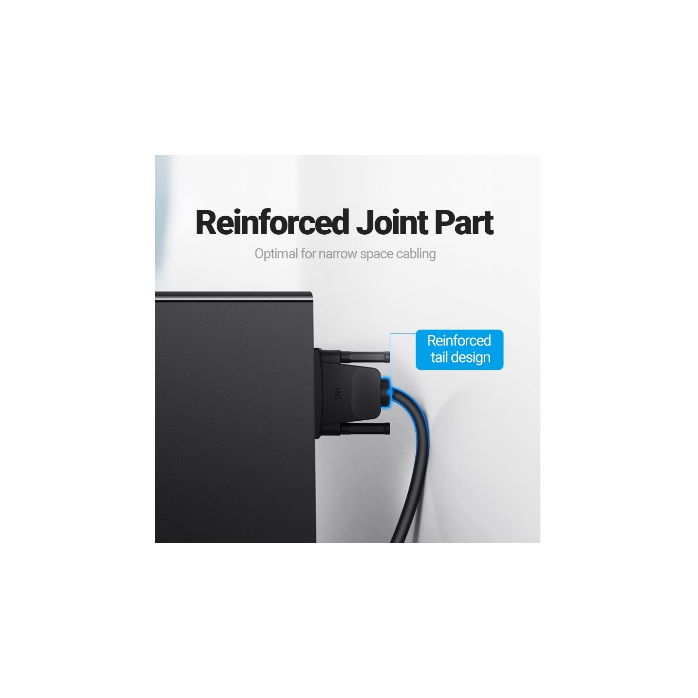 Vention DVI 24+1 Male to Male Cable - EAABI - 3.0m — Buy in Cyprus with Fast Delivery