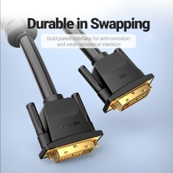 Buy Vention DVI 24+1 Male to Male Cable - EAABI - 3.0m in Cyprus, Nicosia, Limassol, Larnaka, Pafos