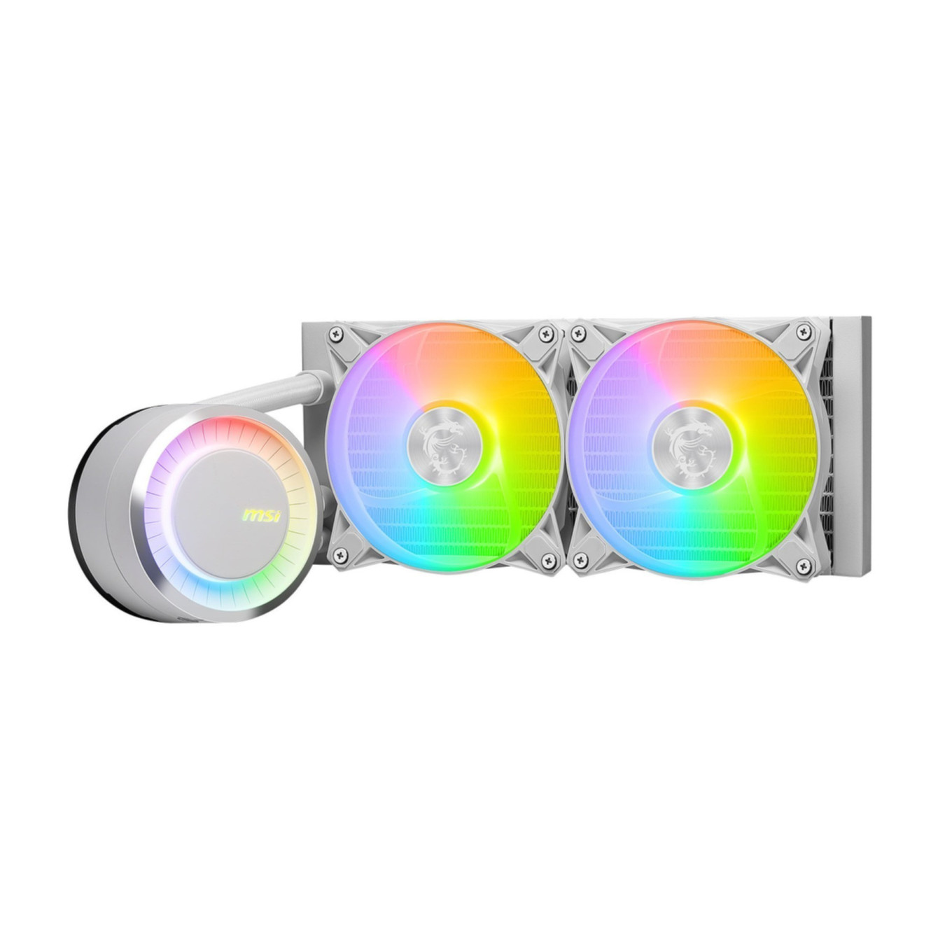 MSI MAG CORELIQUID E240 - White 240mm AIO CPU Cooler (2x120mm Fans, Rotatable Pump) — Buy in Cyprus with Fast Delivery