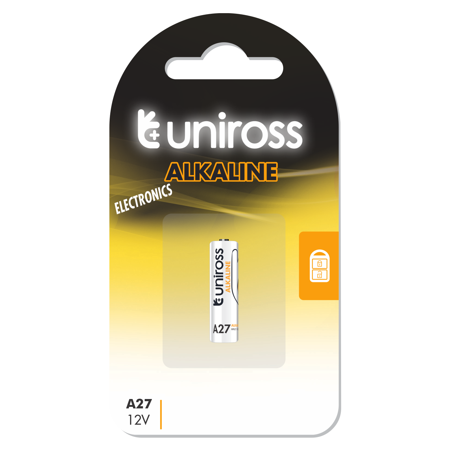 Uniross Alkaline Micro Battery - A27 - single — Buy in Cyprus with Fast Delivery
