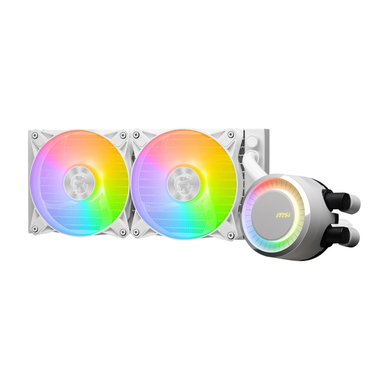 MSI MAG CORELIQUID E240 - White 240mm AIO CPU Cooler (2x120mm Fans, Rotatable Pump) — Buy in Cyprus with Fast Delivery