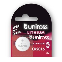 Buy Uniross Button Cell Lithium Battery - CR2016 - Button Cell Lithium Battery (... in Cyprus, Nicosia, Limassol, Larnaka, Pafos