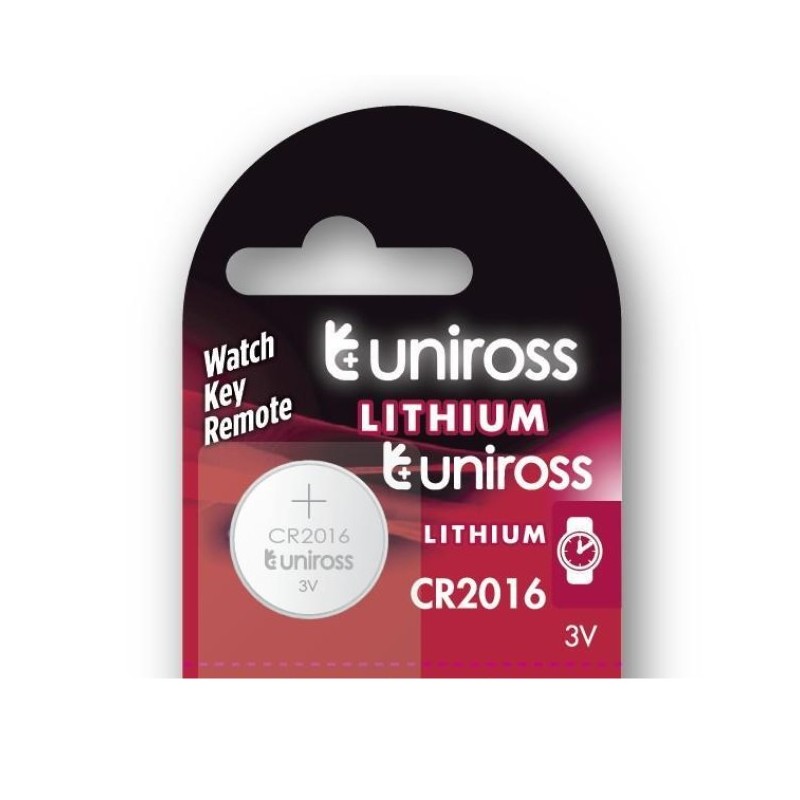 Buy Uniross Button Cell Lithium Battery - CR2016 - Button Cell Lithium Battery (... in Cyprus, Nicosia, Limassol, Larnaka, Pafos
