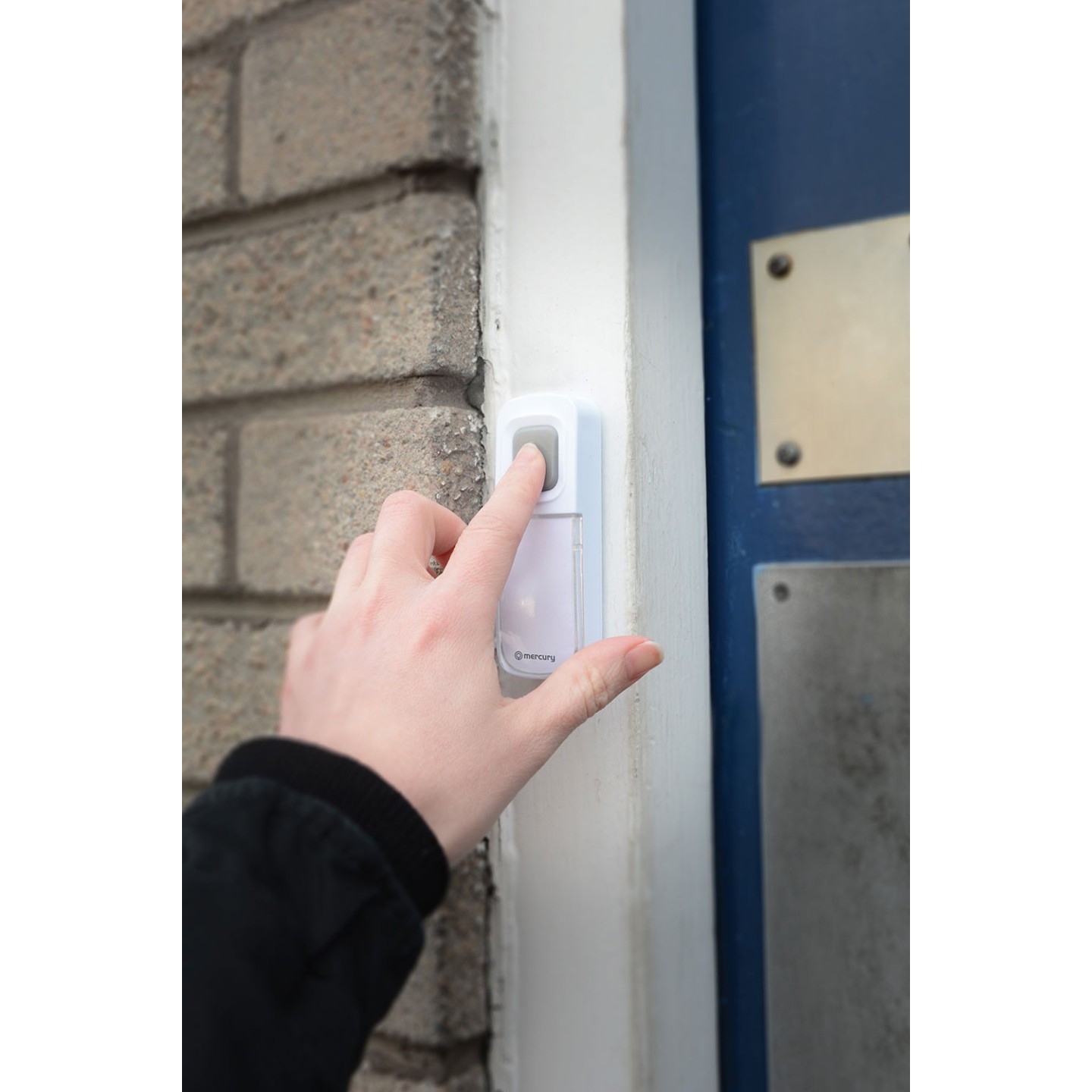 Mercury Wireless W Proof Doorbell - 350.295UK - with Portable Chime — Buy in Cyprus with Fast Delivery
