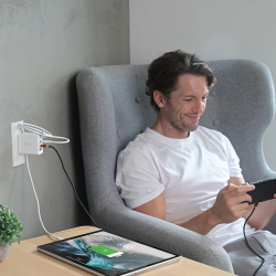 Buy j5create Charger Wall Travel - JUP3565CV - 65W GaN 2xUSB-C 1xUSB-A + USB-C C... in Cyprus, Nicosia, Limassol, Larnaka, Pafos