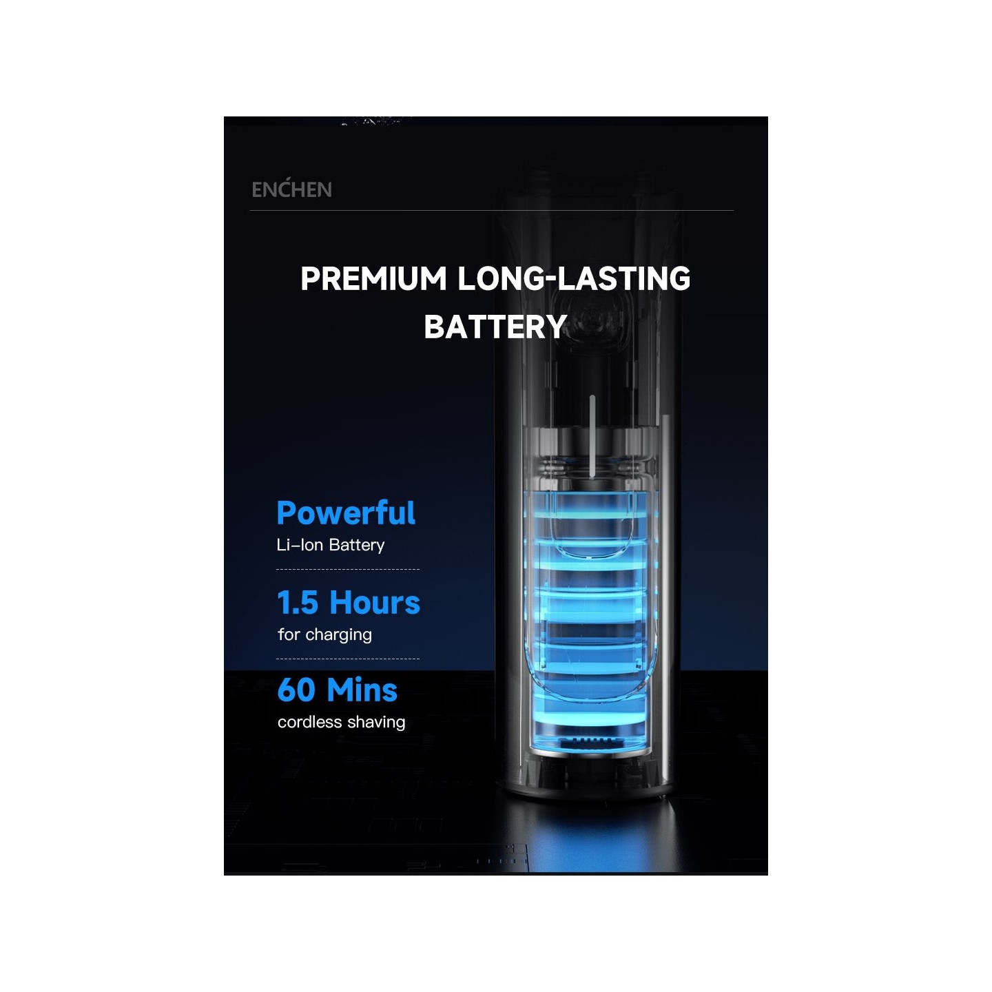 Enchen Foil Shaver - MS001 - USB-C 600mAh — Buy in Cyprus with Fast Delivery