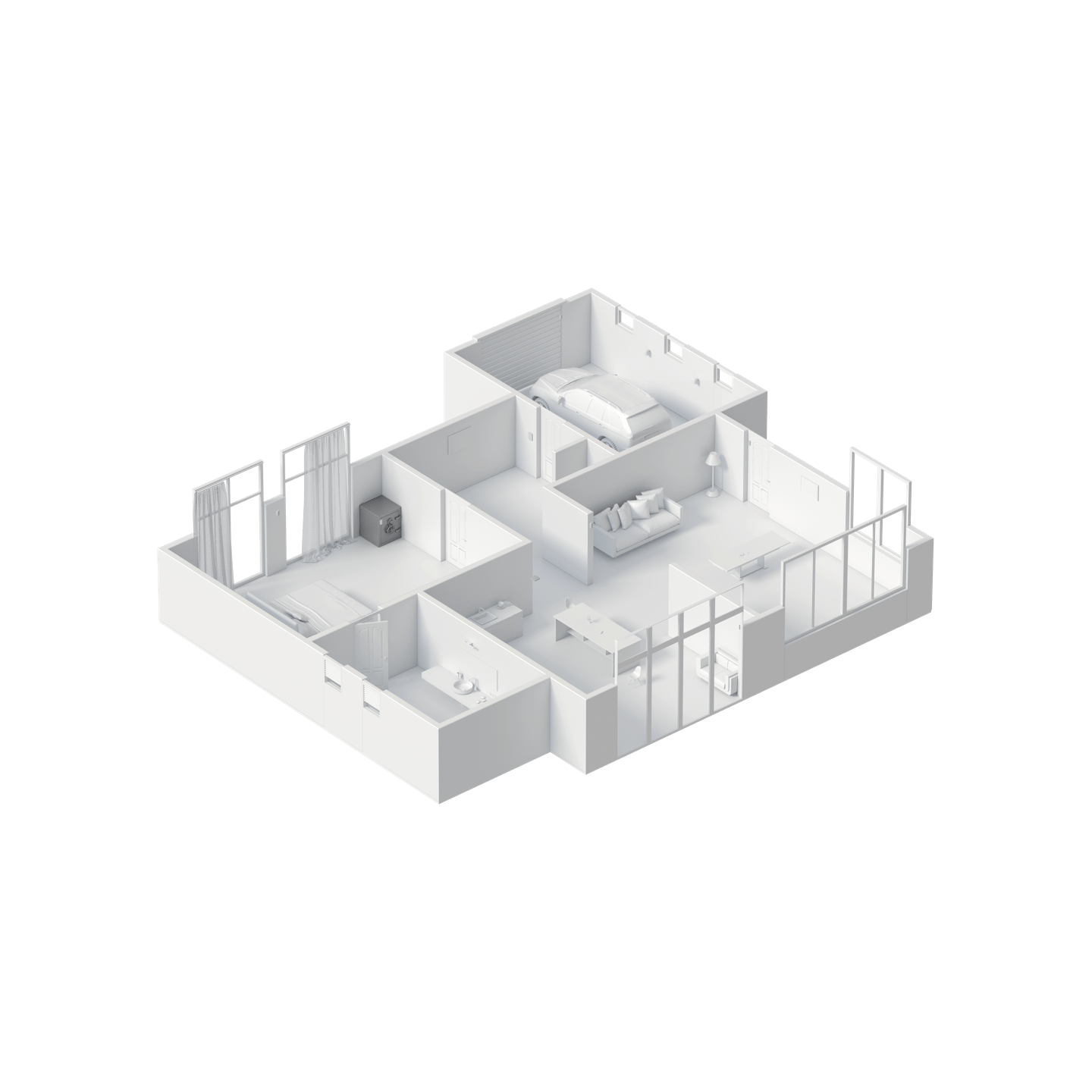 AJAX PIR MotionProtect Plus - White — Buy in Cyprus with Fast Delivery