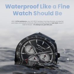 Buy HiFuture Luxury Classy SmartWatch - GO PRO2 - Black in Cyprus, Nicosia, Limassol, Larnaka, Pafos