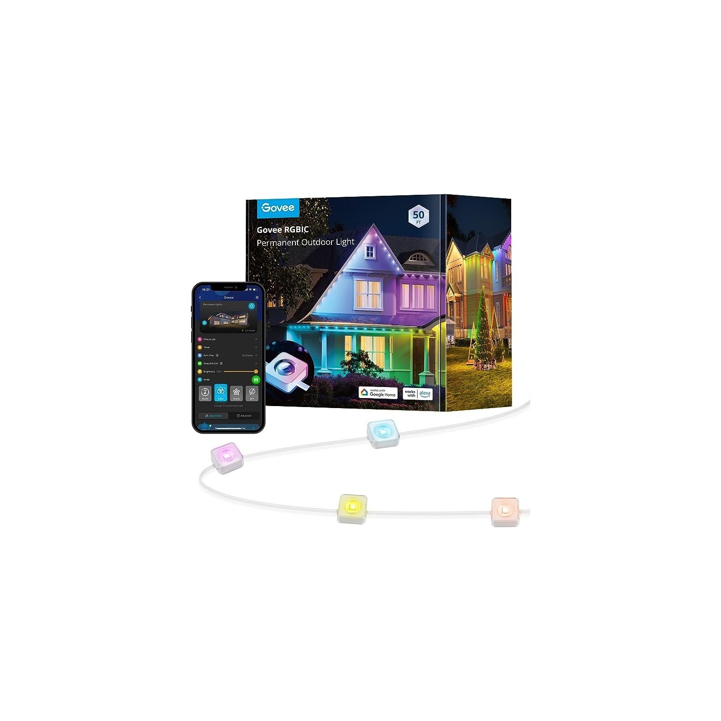 Govee Outdoor Permanent Lights - H705B - 15m — Buy in Cyprus with Fast Delivery