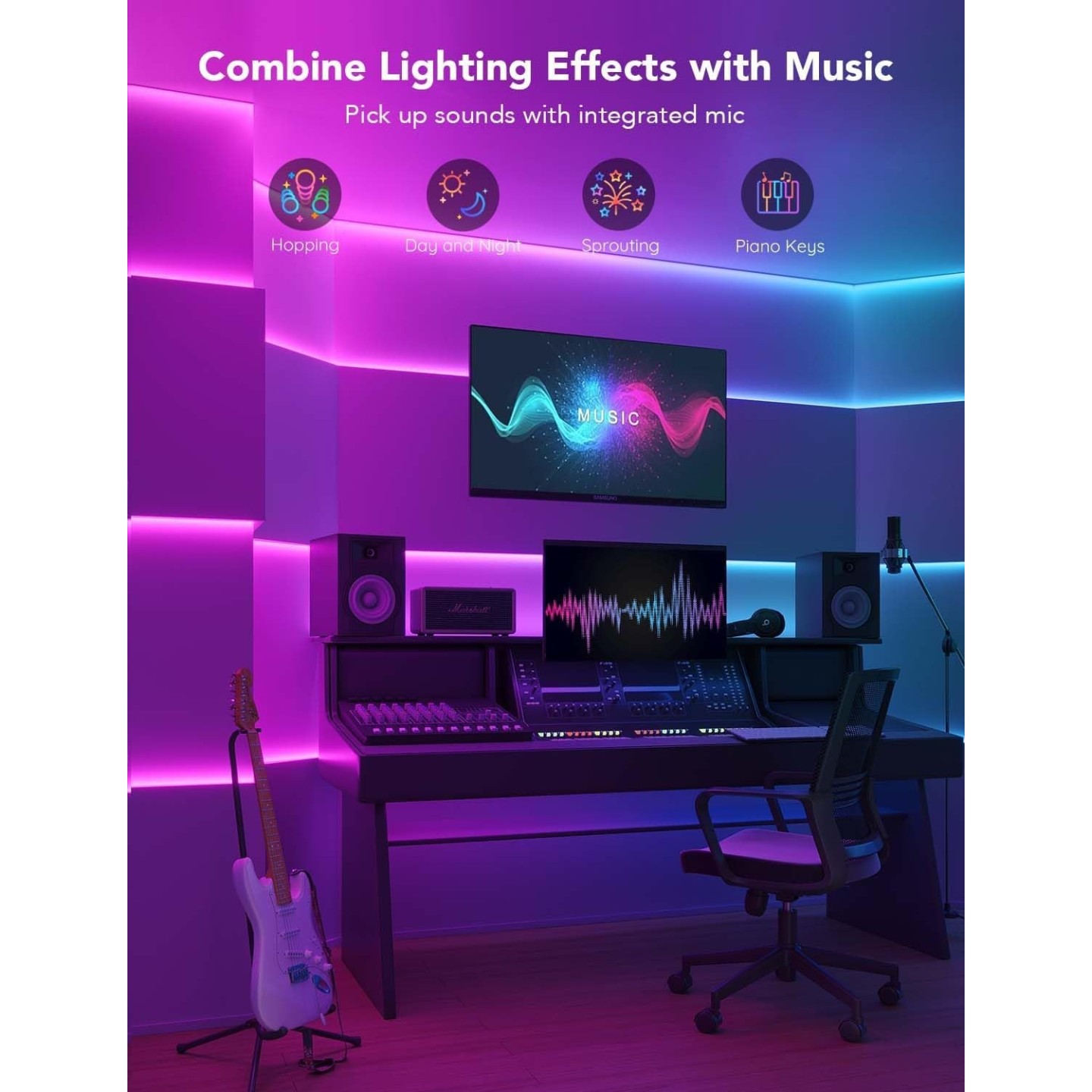 Govee RGBIC Basic LED Strip - H618A - RGBIC Basic, Wi-Fi + Bluetooth, 5m — Buy in Cyprus with Fast Delivery