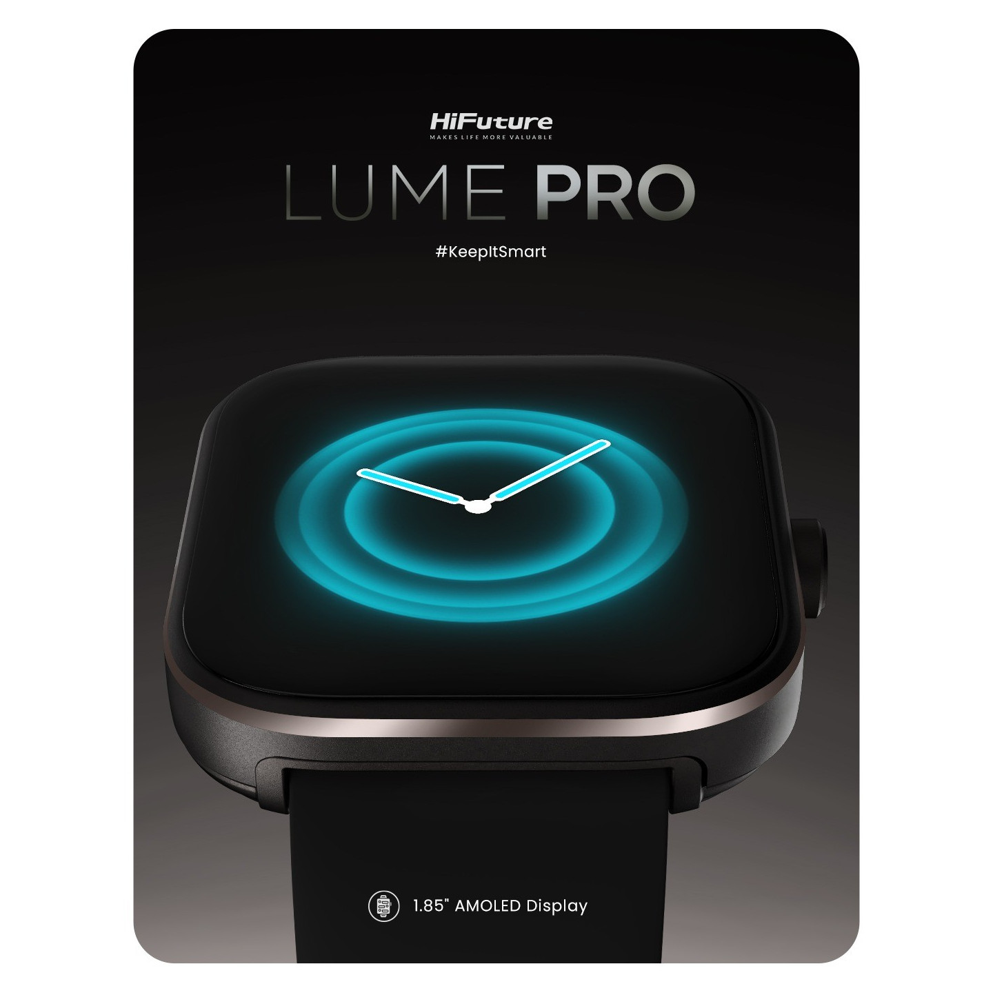 HiFuture Fashion SmartWatch - LUME PRO - Black — Buy in Cyprus with Fast Delivery