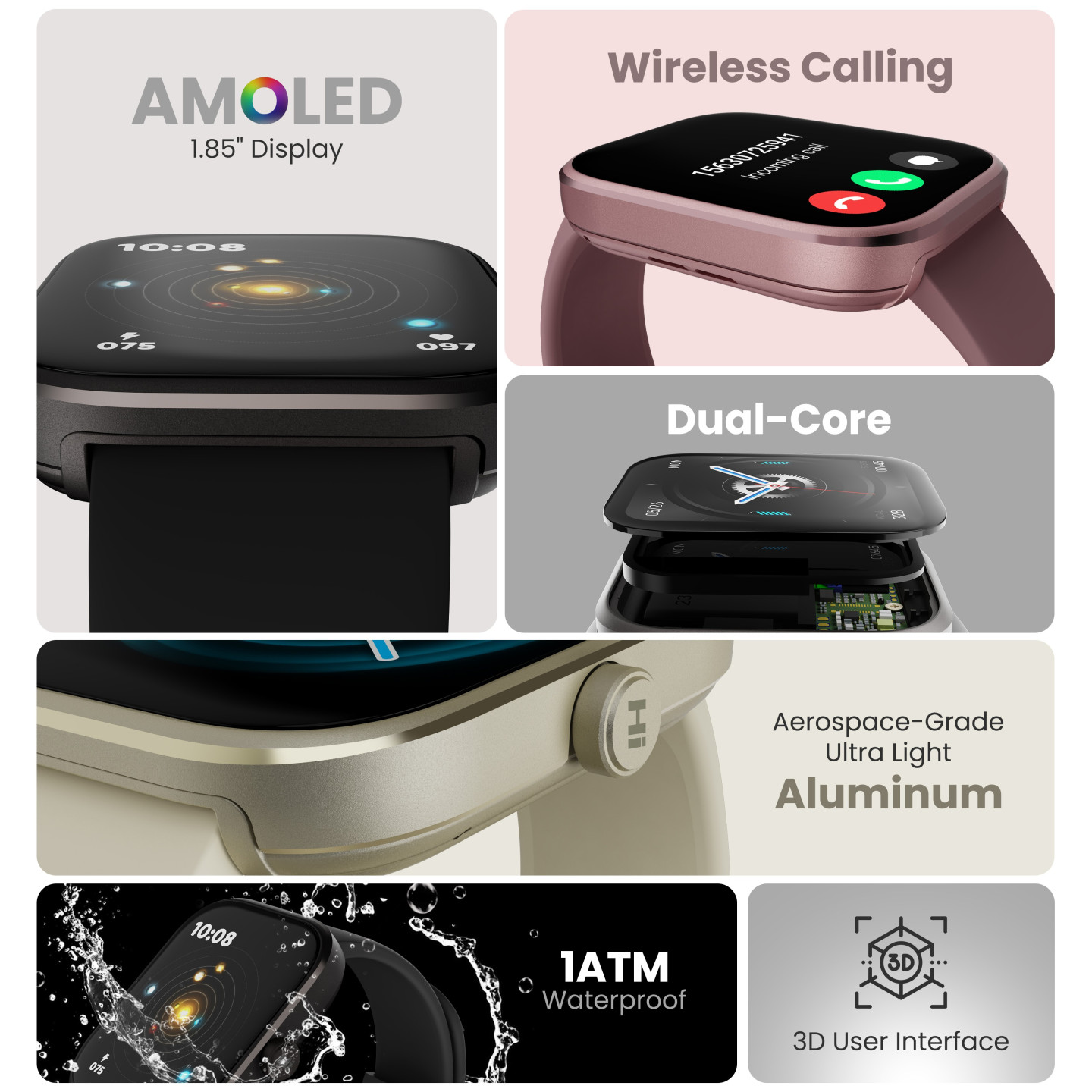 HiFuture Fashion SmartWatch - LUME PRO - Black — Buy in Cyprus with Fast Delivery