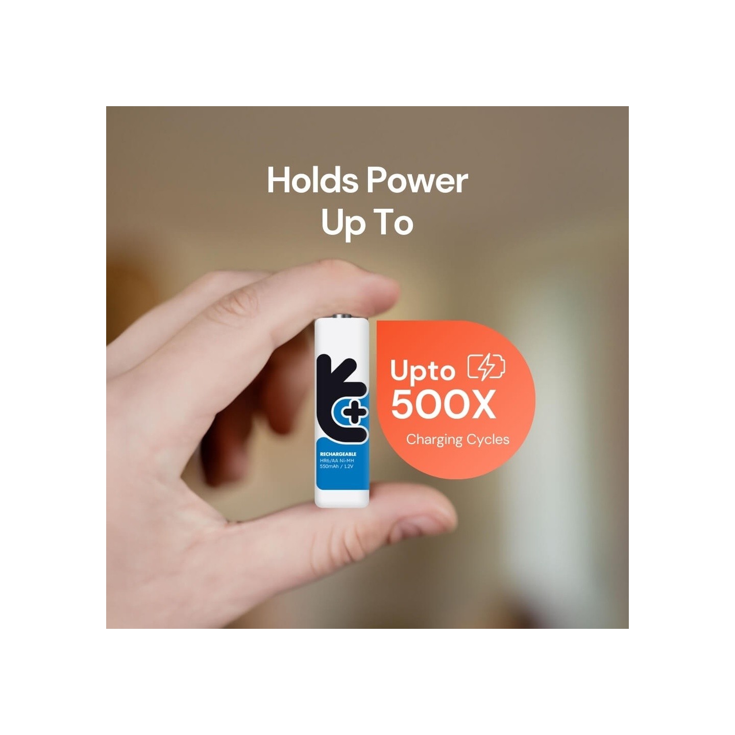 Uniross Rechargeable AA 600 NiMH Batteries (Solar) - 4 Pcs — Buy in Cyprus with Fast Delivery