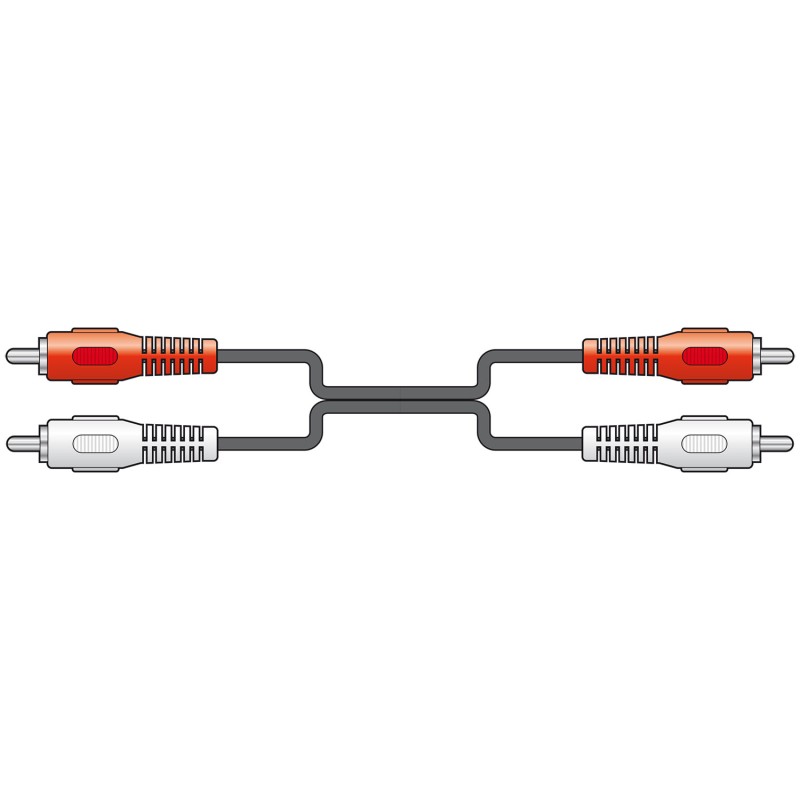 Buy AV:link 2RCA to 2RCA Cable - 112.060UK - 10.0m in Cyprus, Nicosia, Limassol, Larnaka, Pafos