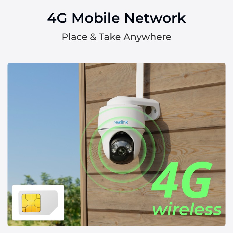 Buy Reolink 5MP PTZ (GO PT Plus) Outdoor Battery Camera Bundle Includes Solar Pa... in Cyprus, Nicosia, Limassol, Larnaka, Pafos