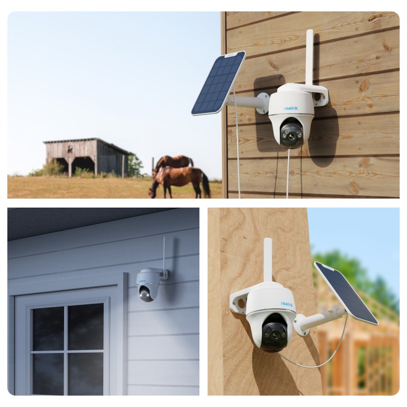 Buy Reolink 5MP PTZ (GO PT Plus) Outdoor Battery Camera Bundle Includes Solar Pa... in Cyprus, Nicosia, Limassol, Larnaka, Pafos