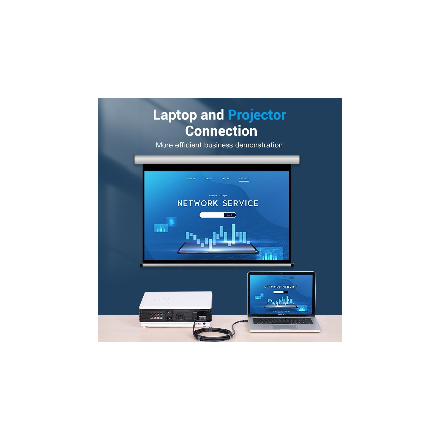 Vention HDMI to Mini DisplayPort Cable 1.5m - HAHBG - HDMI to Mini DisplayPort Cable 1.5m — Buy in Cyprus with Fast Delivery