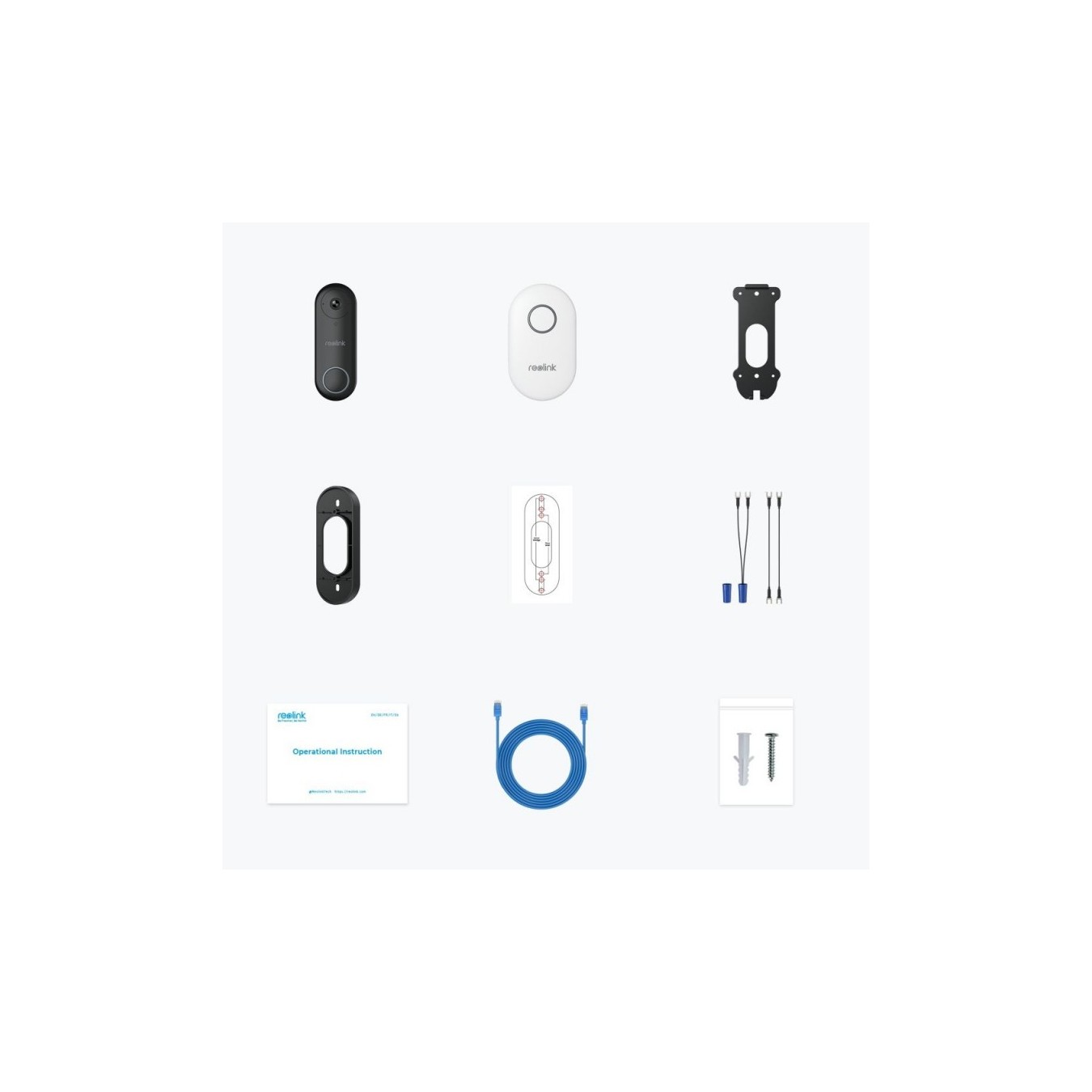Reolink Video Doorbell - D340P - POE 5MP — Buy in Cyprus with Fast Delivery