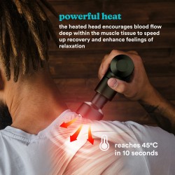 Buy Homedics Massage Gun - HHP-65GM - Myti Anthracite Massage Gun in Cyprus, Nicosia, Limassol, Larnaka, Pafos