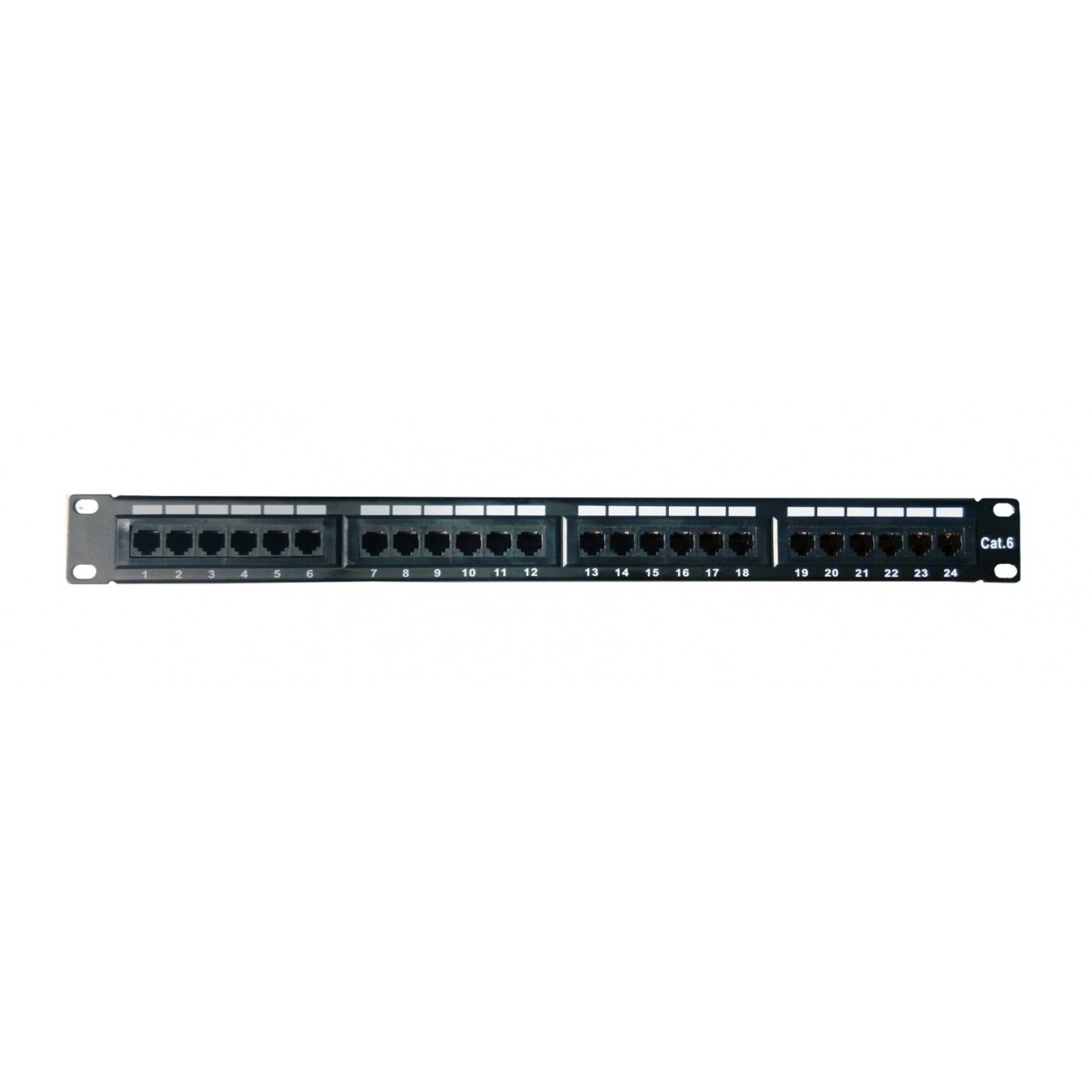 DigitMX NETPRO - NP-CPP24C6 - 24Port CAT6 Patch Panel — Buy in Cyprus with Fast Delivery