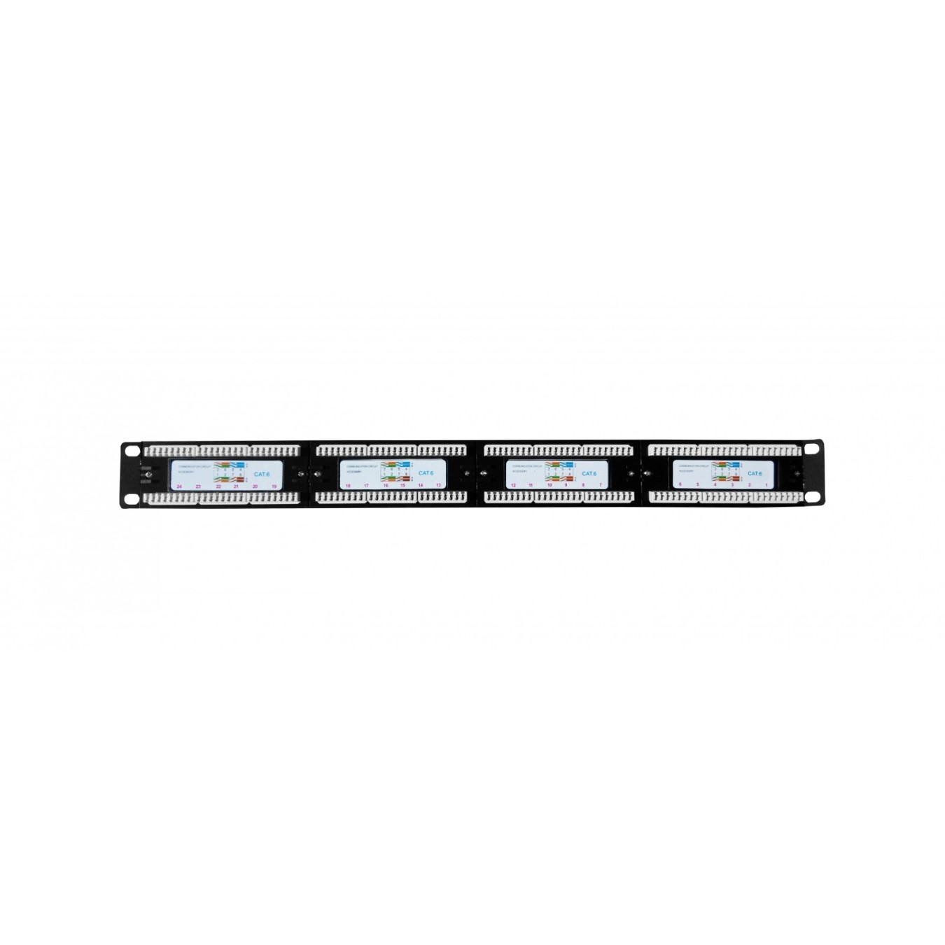 DigitMX NETPRO - NP-CPP24C6 - 24Port CAT6 Patch Panel — Buy in Cyprus with Fast Delivery