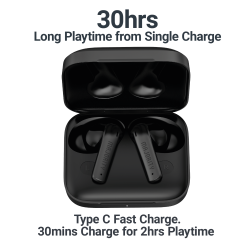 Buy Majority Earphones - TRU-1 - TWS Sports Earphones IPX7 Black in Cyprus, Nicosia, Limassol, Larnaka, Pafos