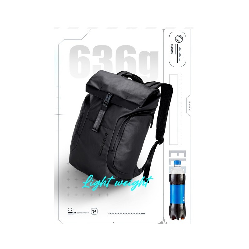 Buy Machenike Laptop Backpack - LT3 - Black in Cyprus, Nicosia, Limassol, Larnaka, Pafos