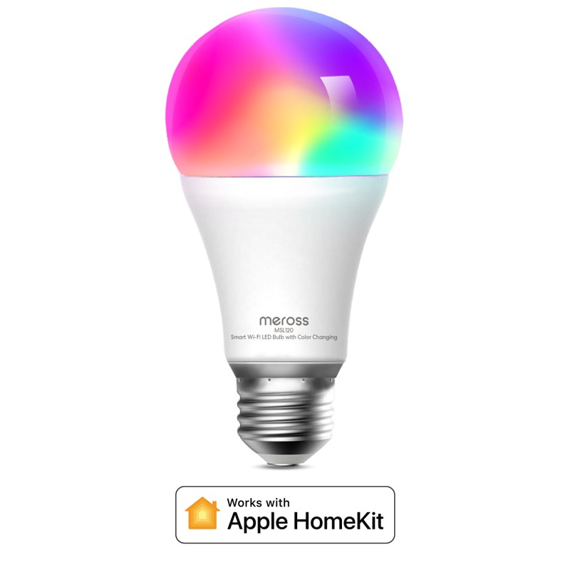 Buy Meross Homekit Smart Wi-Fi LED Bulb - MSL120HK-UK - RGBWW E27 in Cyprus, Nicosia, Limassol, Larnaka, Pafos