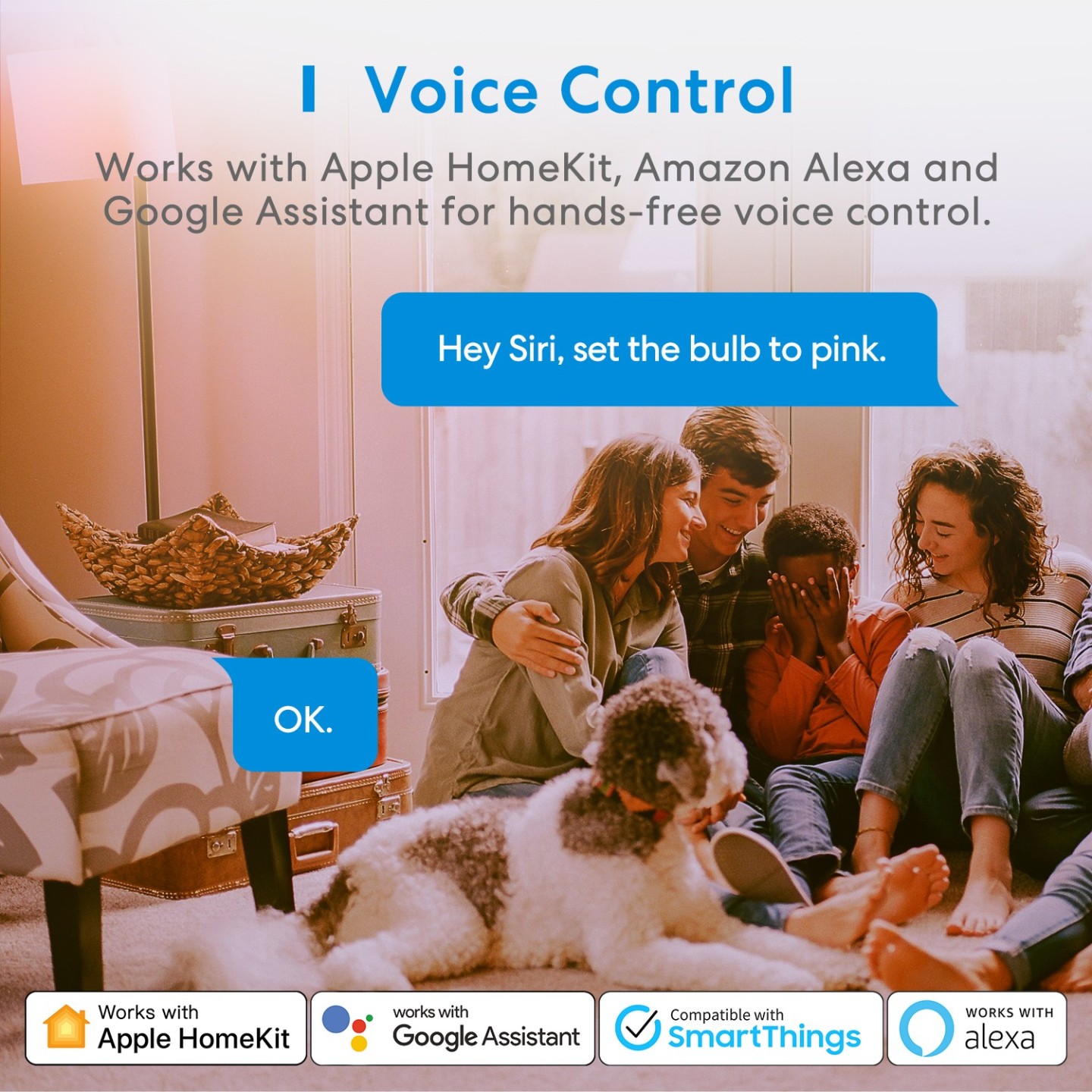 Meross Homekit Smart Wi-Fi LED Bulb - MSL120HK-UK - RGBWW E27 — Buy in Cyprus with Fast Delivery