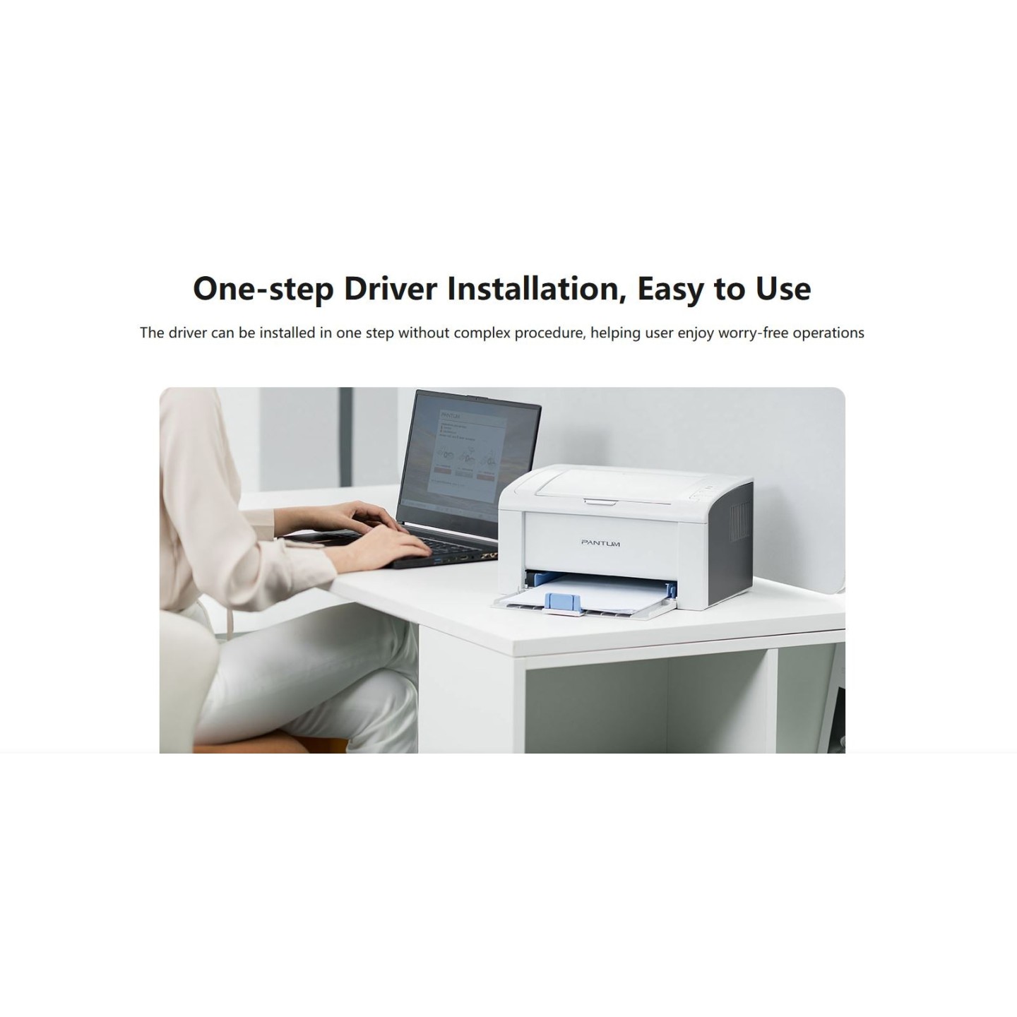 Pantum Laser Printer - P2509W - Laser Printer with Wi-Fi 22ppm — Buy in Cyprus with Fast Delivery