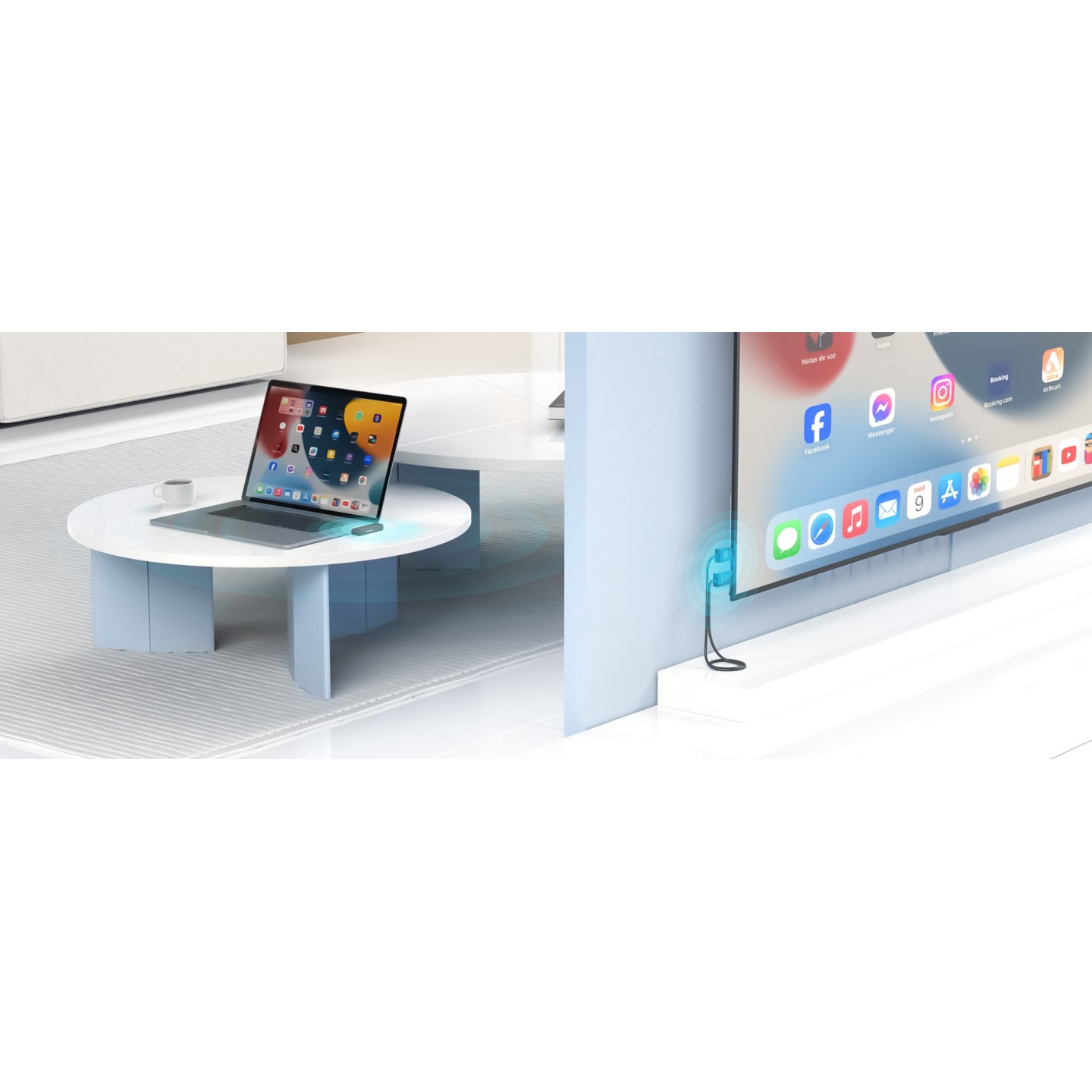 MINIX Wireless Display Adapter USB-C to HDMI 1080p with Phone Charging C1 Plus — Buy in Cyprus with Fast Delivery