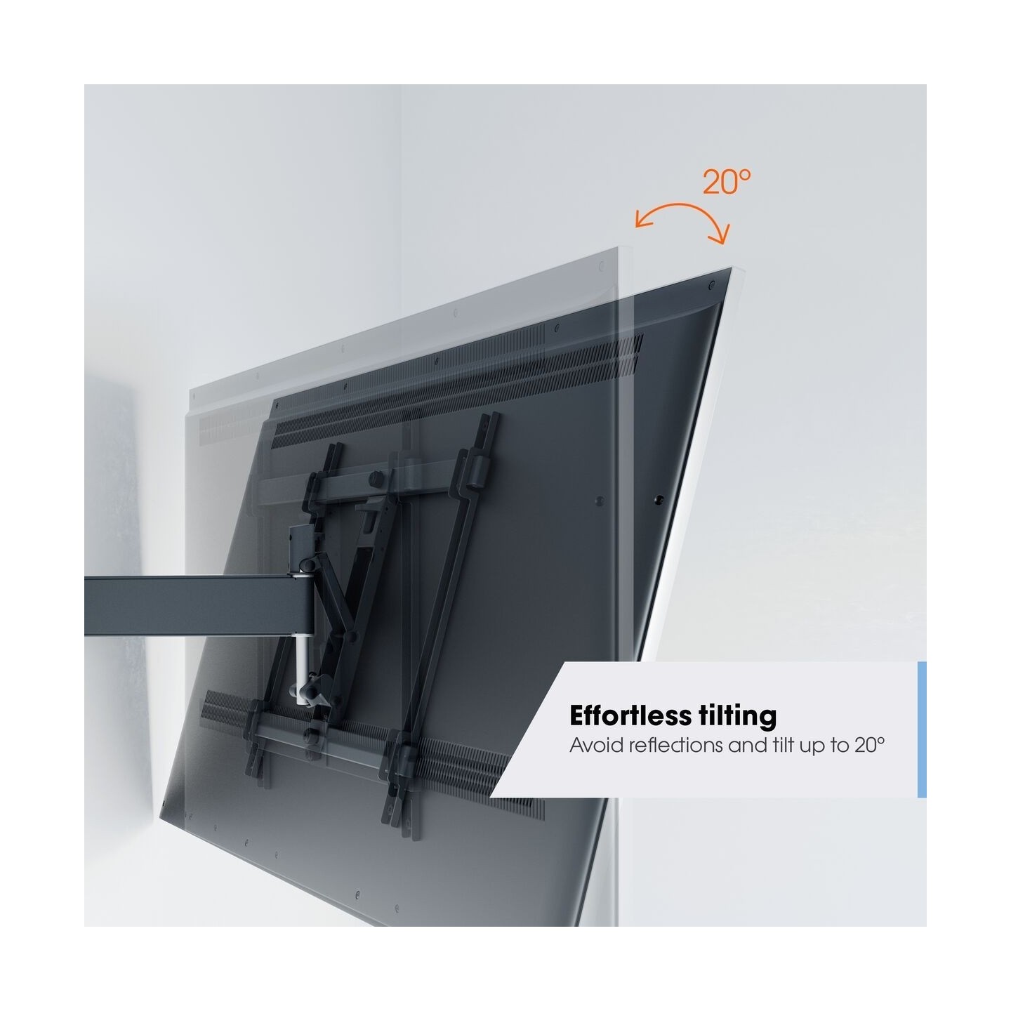 Vogels COMFORT TV Wall Mount - TVM3623 - 60x40 Turn 1 arm — Buy in Cyprus with Fast Delivery