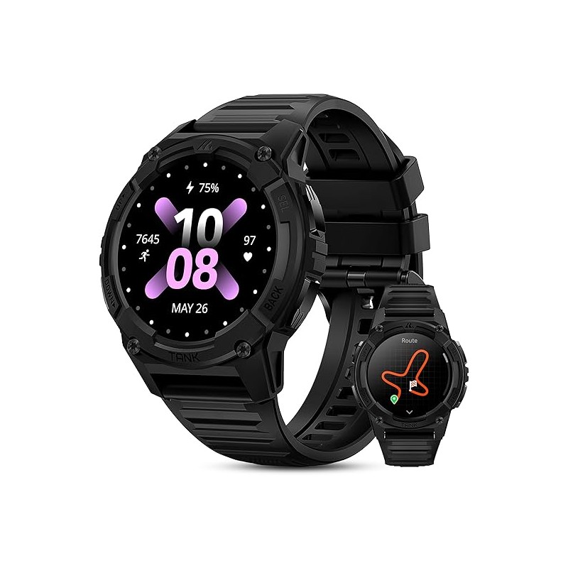 Buy Kospet Rugged Smartwatch GPS Silicone Black - TANK S2 - Rugged Smartwatch GP... in Cyprus, Nicosia, Limassol, Larnaka, Pafos