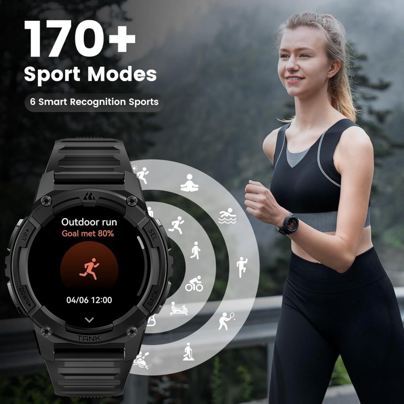 Buy Kospet Rugged Smartwatch GPS Silicone Black - TANK S2 - Rugged Smartwatch GP... in Cyprus, Nicosia, Limassol, Larnaka, Pafos