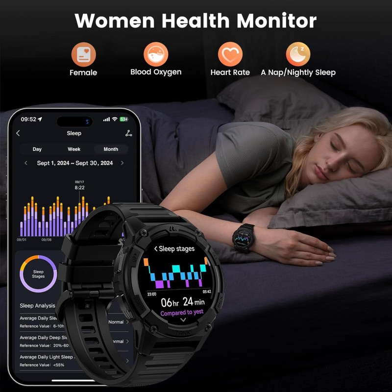 Buy Kospet Rugged Smartwatch GPS Silicone Black - TANK S2 - Rugged Smartwatch GP... in Cyprus, Nicosia, Limassol, Larnaka, Pafos