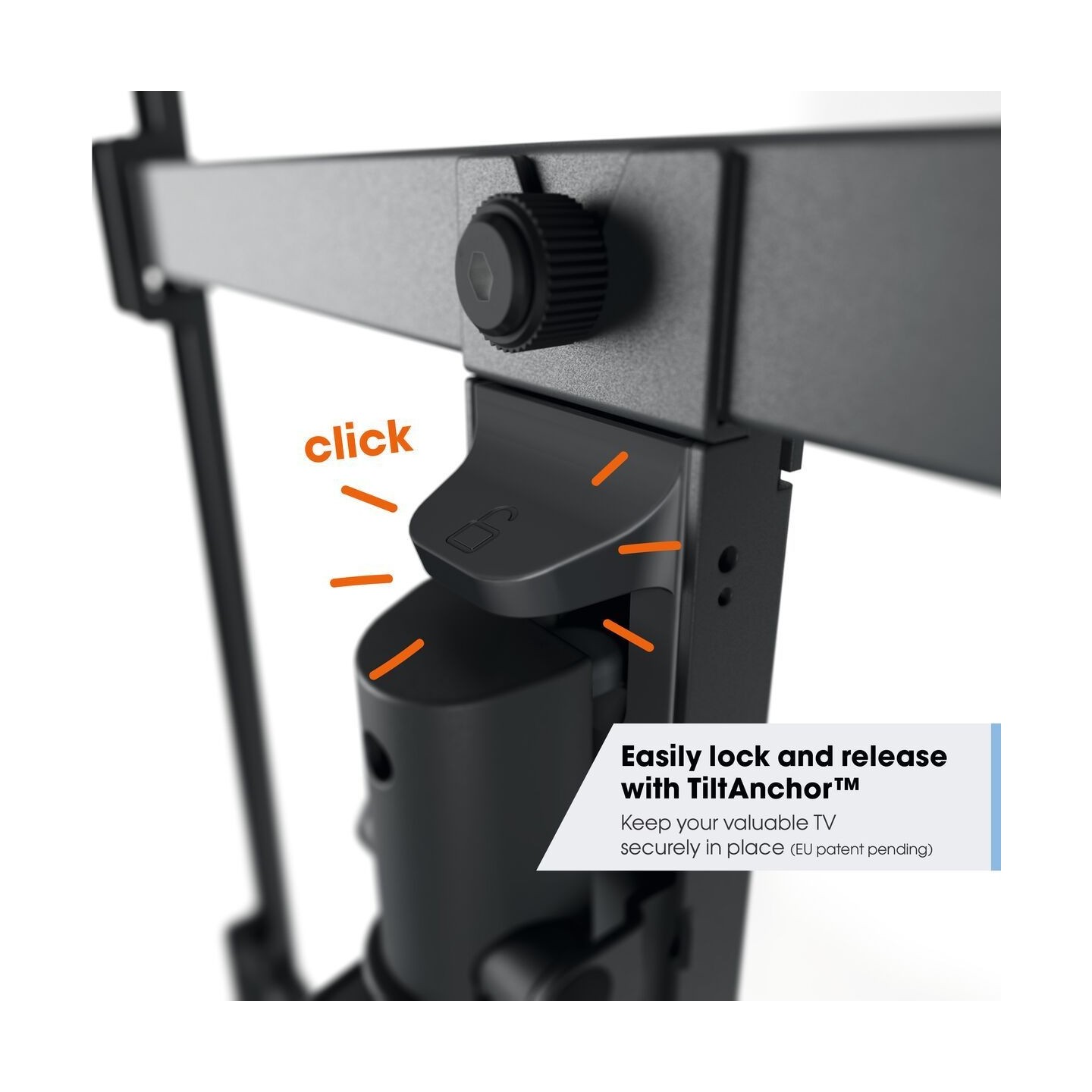 Vogels Turn TV Wall Mount - TVM3443 - 32-65'' Black — Buy in Cyprus with Fast Delivery