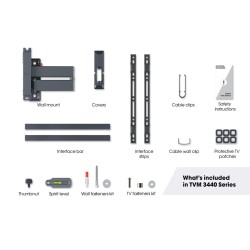 Buy Vogels Turn TV Wall Mount - TVM3443 - 32-65'' Black in Cyprus, Nicosia, Limassol, Larnaka, Pafos